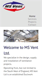 Mobile Screenshot of msventilation.com
